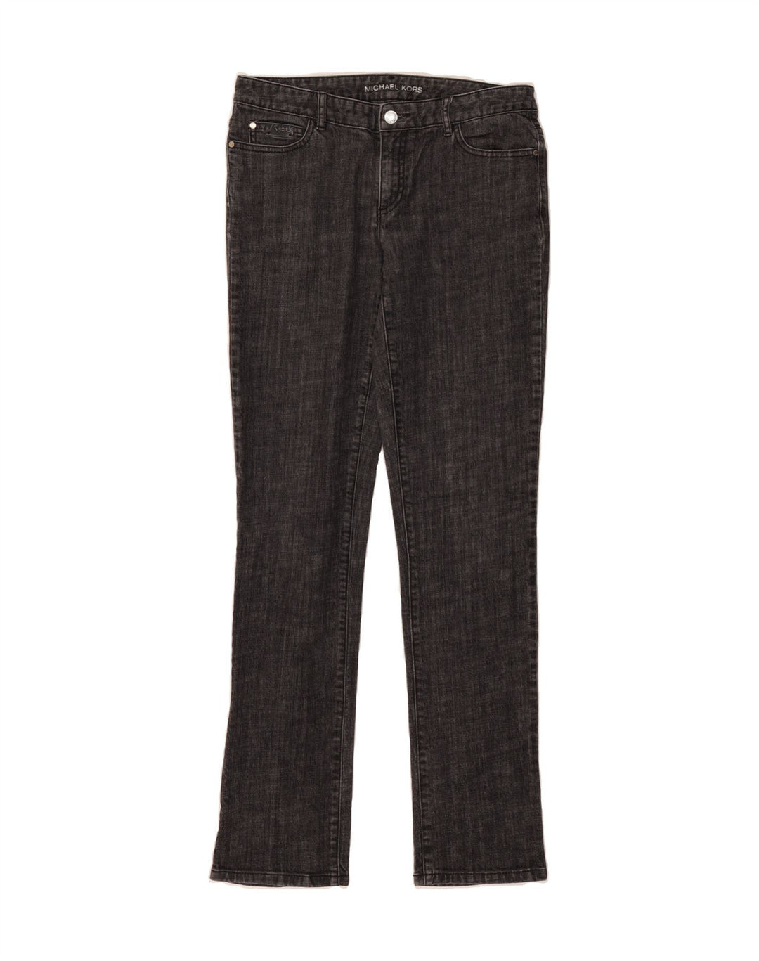 MICHAEL KORS Womens Slim Jeans US 6 Medium W30 L32 Grey Cotton Vintage Michael Kors and Second-Hand Michael Kors from Messina Hembry 