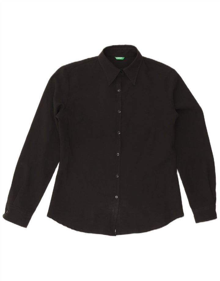 Γυναικείο πουκάμισο Benetton UK 14 Medium Black