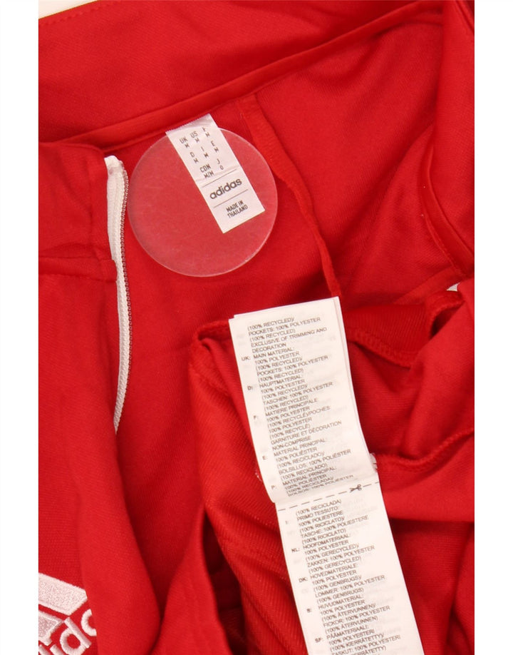 Ανδρική φόρμα Adidas Aeroready Top Jacket Μεσαίο κόκκινο πολυεστέρα