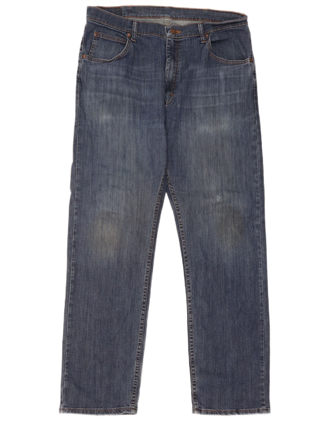 Ανδρικό τζιν Wrangler ίσιο W36 L32 Μπλε βαμβακερό