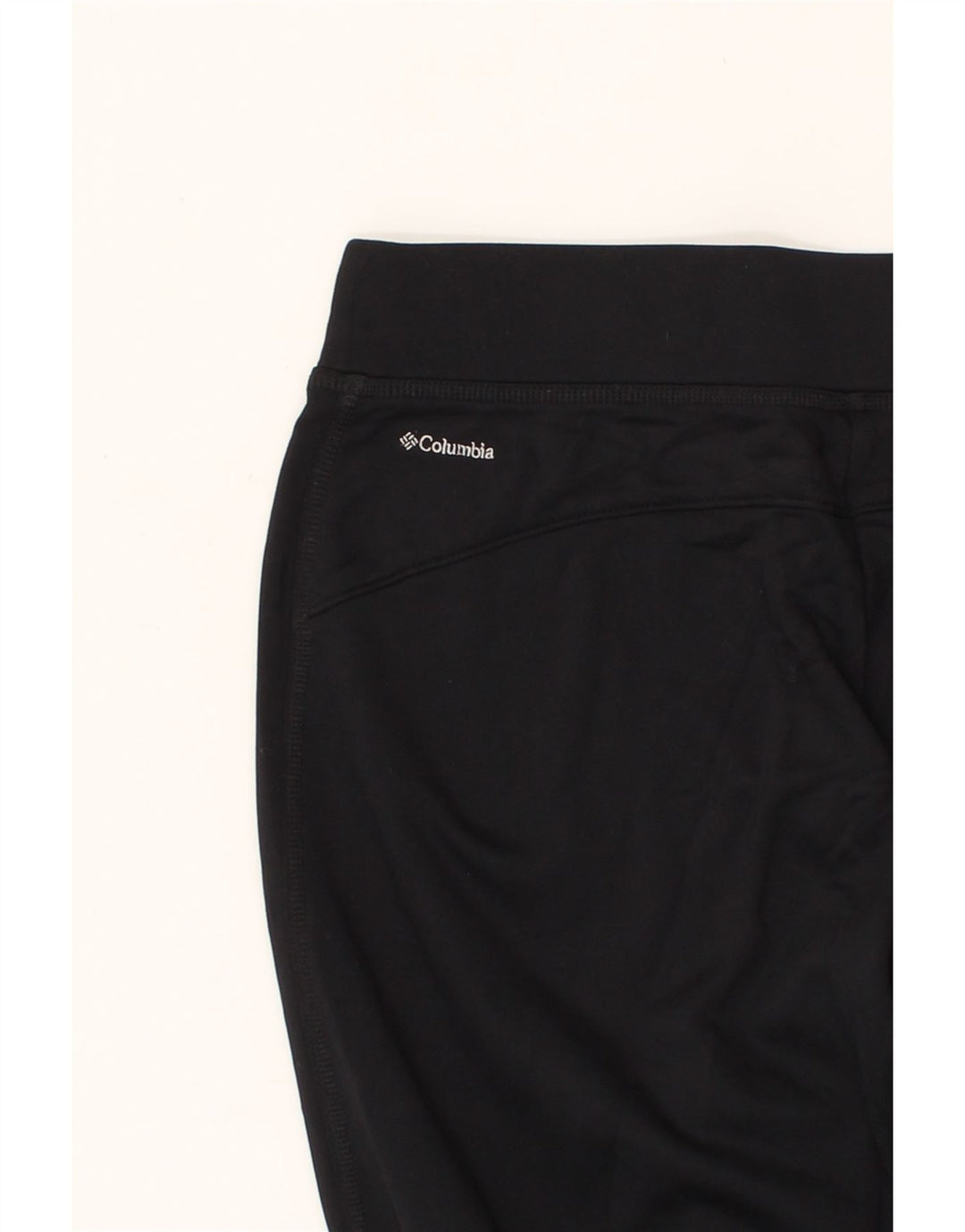 COLUMBIA Womens Tracksuit Trousers UK 14 Large  Black Polyester Vintage Columbia and Second-Hand Columbia from Messina Hembry 
