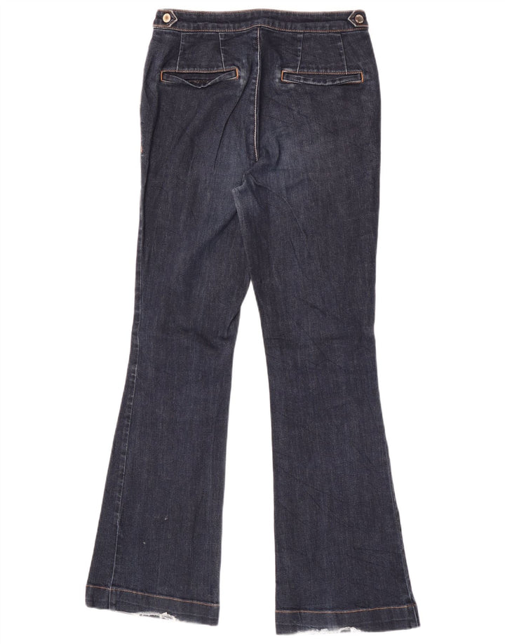 Massimo Dutti Γυναικείο τζιν με φλάντζα EU 36 XS W26 L30 Navy Blue