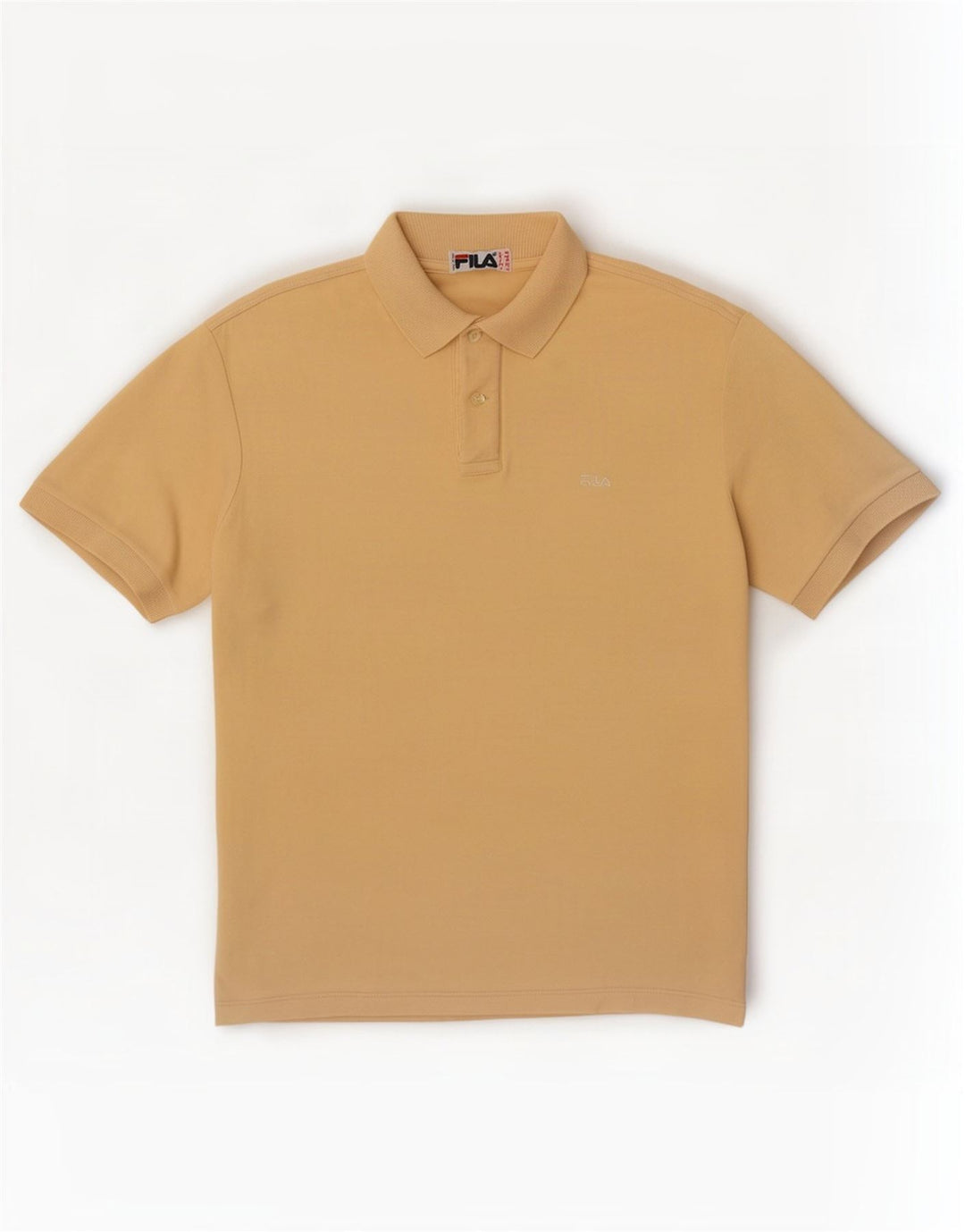 Fila Ανδρικό Πόλο Μπλουζάκι IT 48 Small Beige