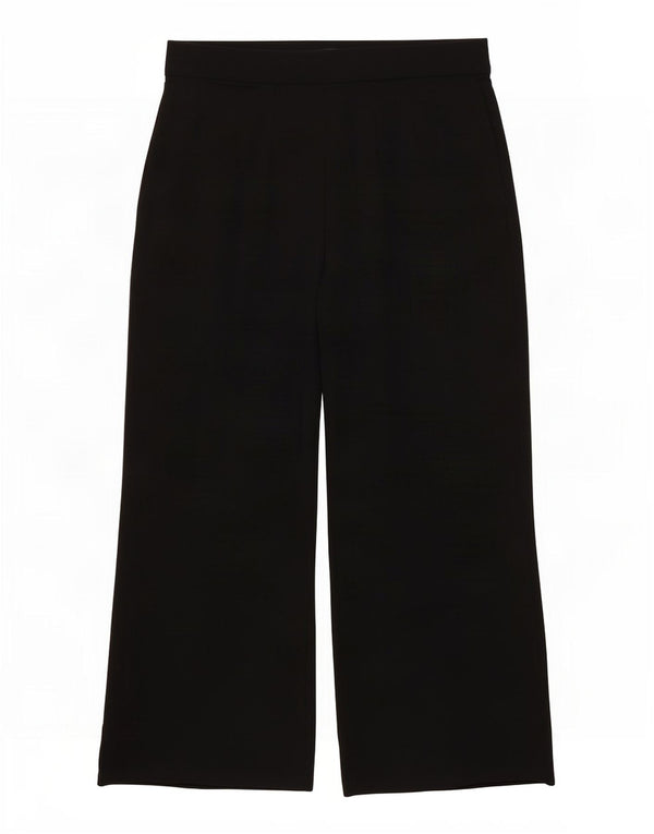 Marks & Spencer Γυναικεία Loose Fit Casual Παντελόνια UK 16 Large W34 L28 Black