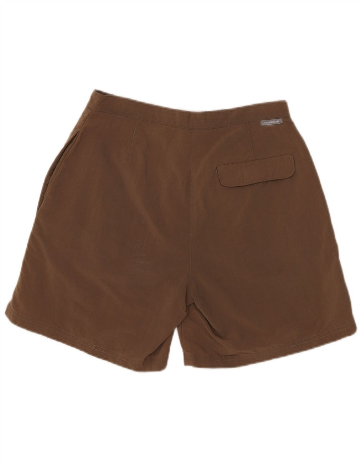 Γυναικείο σορτς πεζοπορίας Reebok UK 12 Medium W28 Brown Polyamide