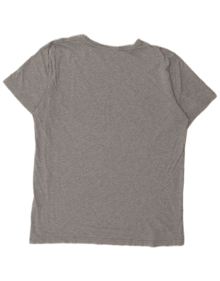 Ανδρικό γραφικό μπλουζάκι Quiksilver Top Large Grey