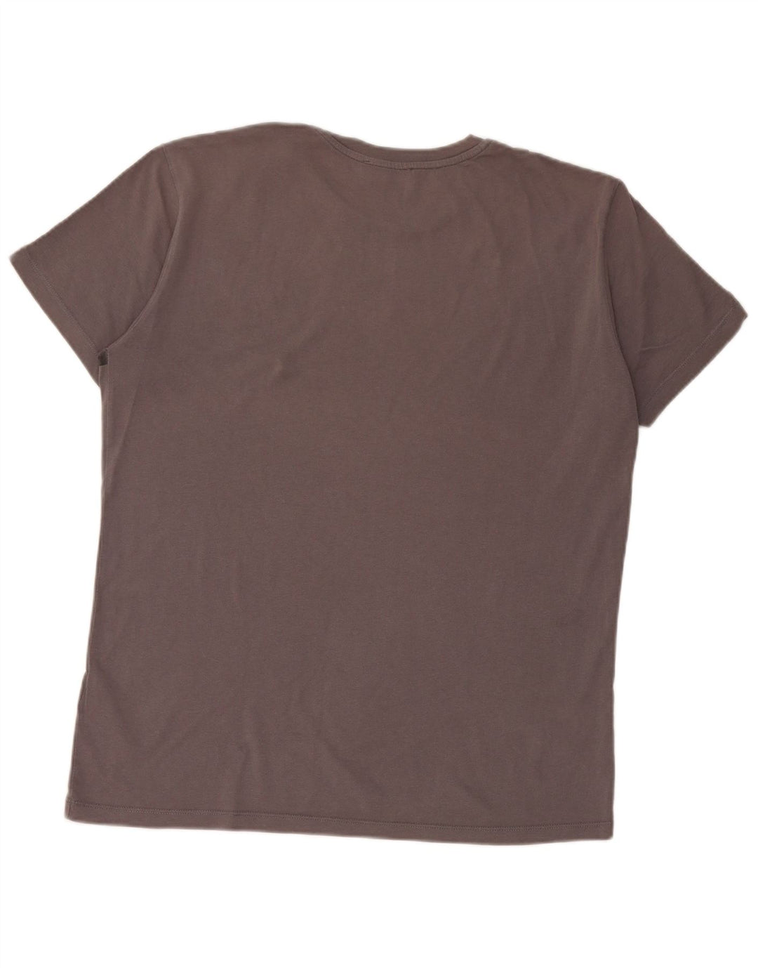 Ανδρικό γραφικό T-Shirt Trussardi Top μεγάλο γκρι βαμβακερό