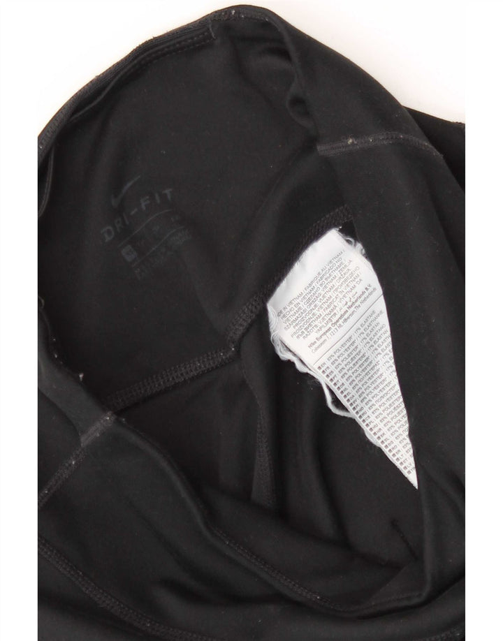 Γυναικεία γραφικά κολάν Nike Dri Fit UK 4 XS Μαύρο Πολυεστέρας