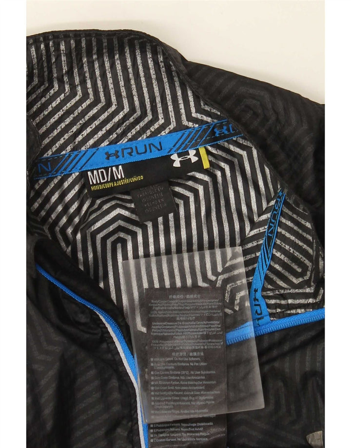 Ανδρικό μπουφάν βροχής Under Armour UK 38 Medium Black Colorblock Nylon