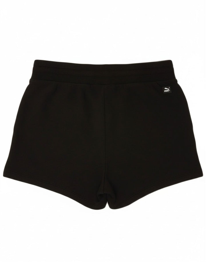 PUMA Womens Sport Shorts UK 14 Medium Black