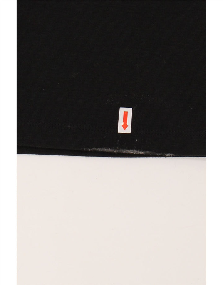 EDDIE BAUER Γυναικείο petite αμάνικο φόρεμα UK 16 μεγάλο μαύρο