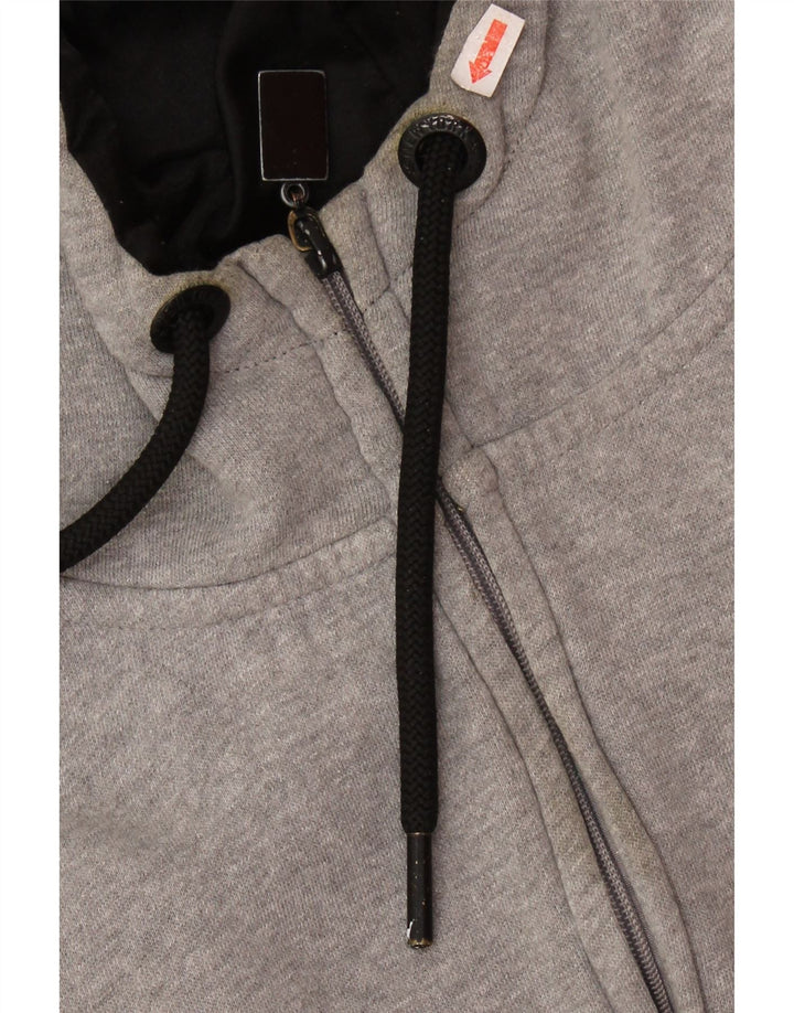 MAJESTIC Γυναικείο πουλόβερ New York Yankees Zip Hoodie UK 14 Medium Grey