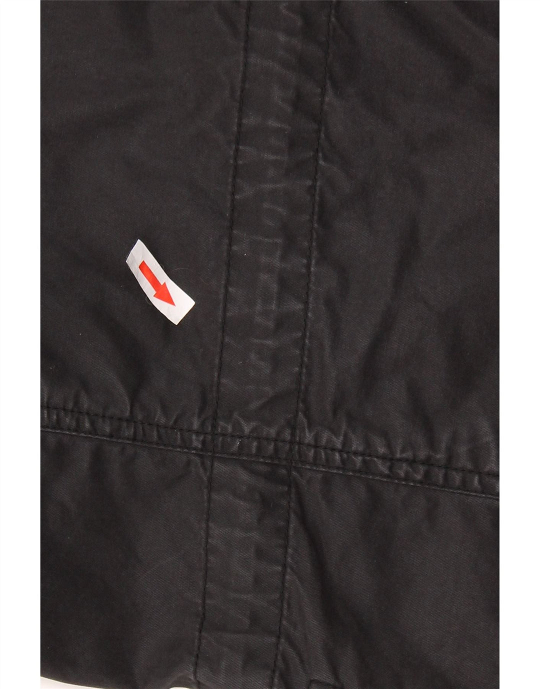 Ανδρικό στρατιωτικό μπουφάν DIESEL UK 44 2XL Μαύρο βαμβακερό