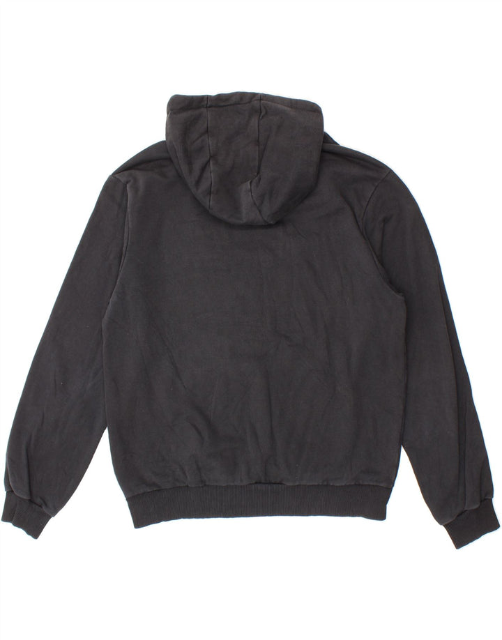 FILA Mens Hoodie Jumper Medium Black Cotton Vintage Fila and Second-Hand Fila from Messina Hembry 