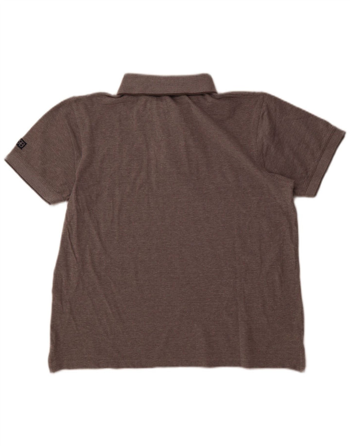 Ανδρικό μπλουζάκι πόλο RENATO BALESTRA XL, βαμβακερό σε γκρι φλιτζάνι