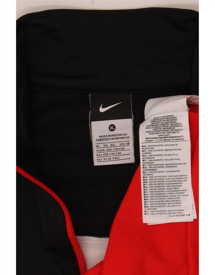 Μπουφάν NIKE Boys αθλητική φόρμα 13-14 ετών XL Κόκκινο πολυεστέρας