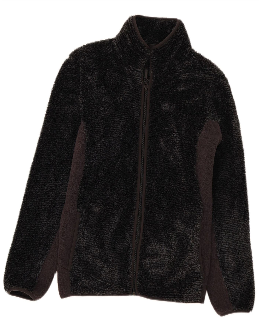 Jack Wolfskin Γυναικείο Fleece Jacket UK 14 Medium Grey Colorblock Polyester
