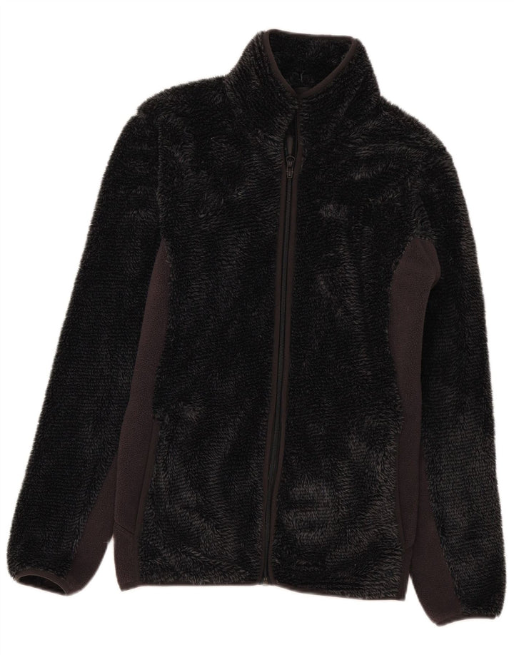 Jack Wolfskin Γυναικείο Fleece Jacket UK 14 Medium Grey Colorblock Polyester