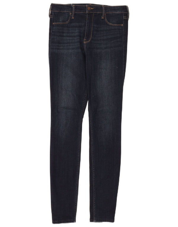 Hollister Γυναικείο Ψηλό Τζιν Τζιν US 7 Medium W28 L30 Navy Blue