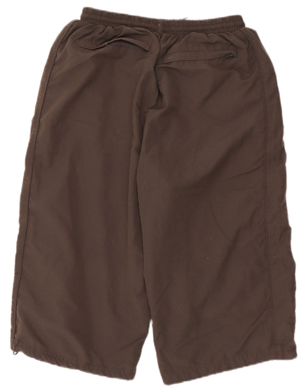 Umbro Mens Graphic Bermuda Sport Shorts Large Grey Polyester
