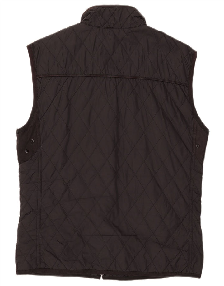 ZARA Ανδρικά καπιτονέ Gilet UK 40 Large Black Nylon