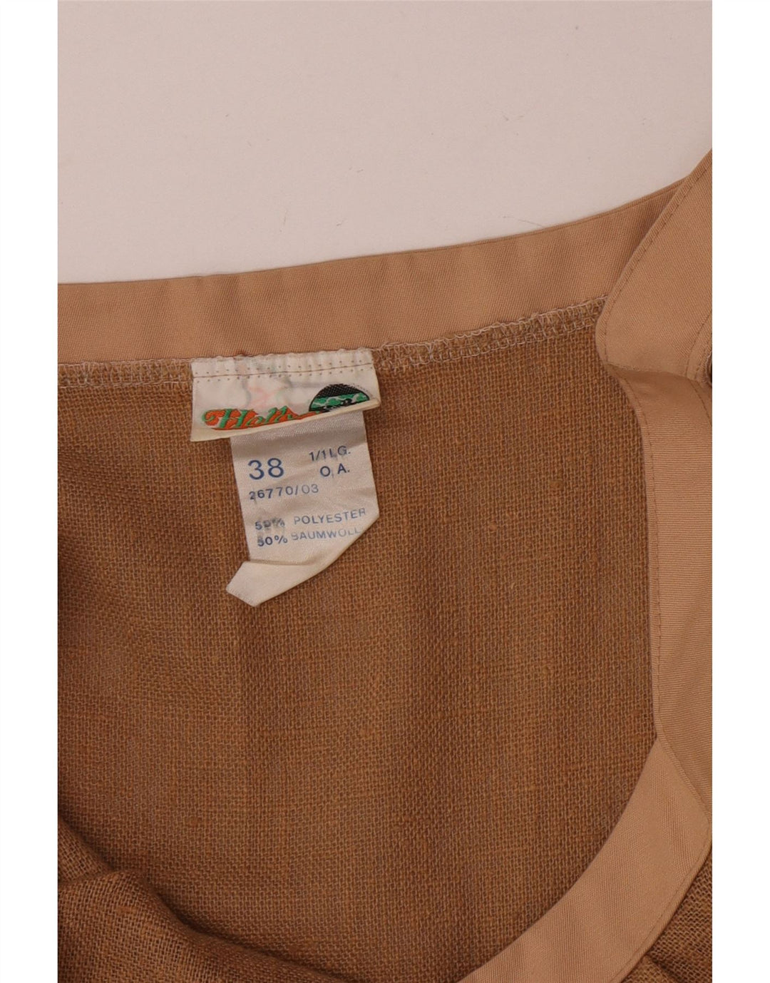 Vintage Γυναικείο Slip Dress EU 38 Medium Beige Polyester