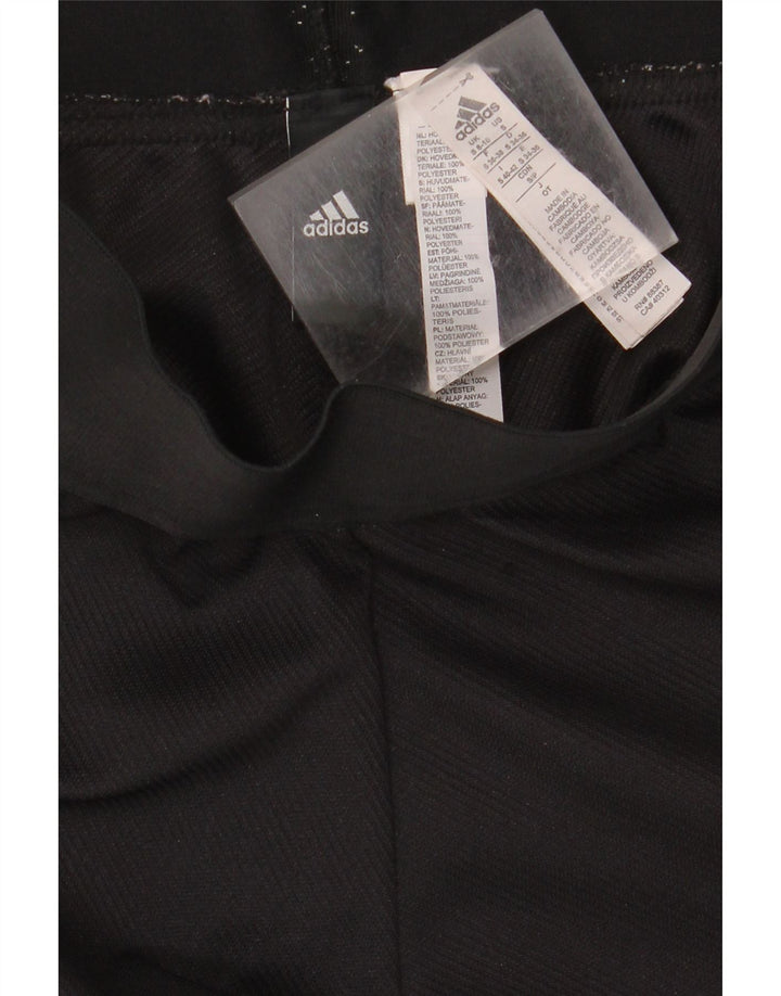Γυναικεία αθλητική φόρμα ADIDAS Παντελόνι UK 8/10 Small Black Polyester