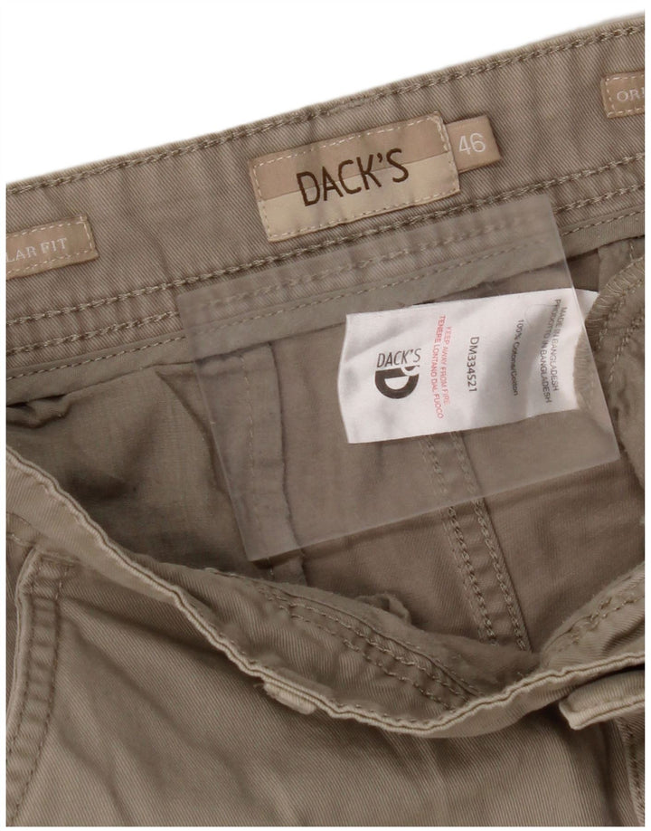 DACK'S Ανδρικό σορτς Chino IT 46 Small W32 Μπεζ βαμβακερό