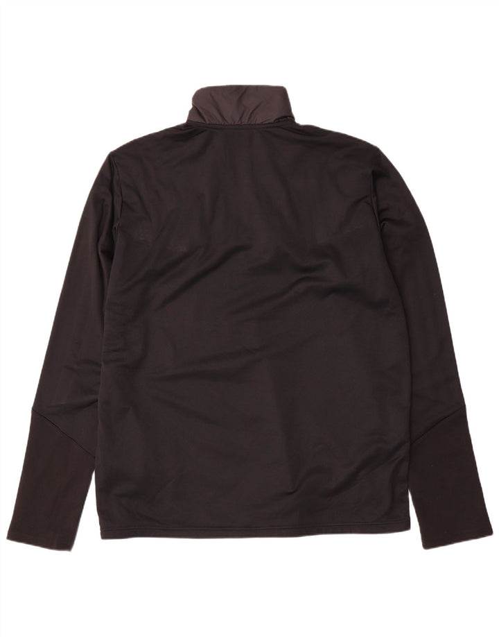 Adidas Ανδρική φόρμα πουλόβερ με φερμουάρ Aeroready Top XL Μαύρο Colourblock