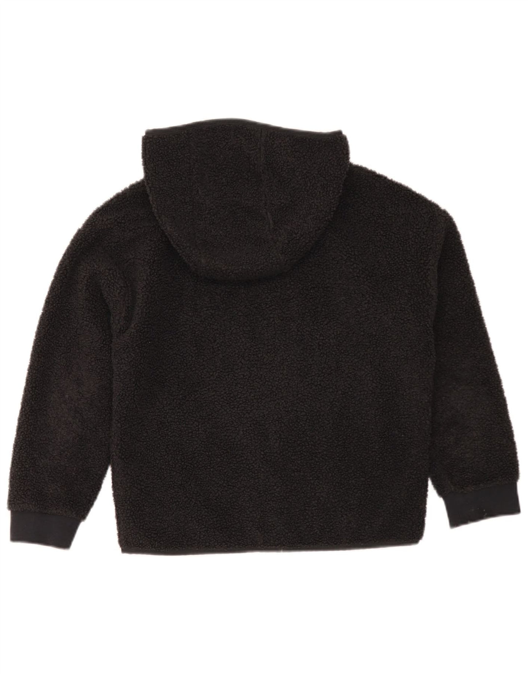 Μπουφάν Nike Boys με κουκούλα Fleece 10-11 ετών μεσαίο μαύρο πολυεστέρα