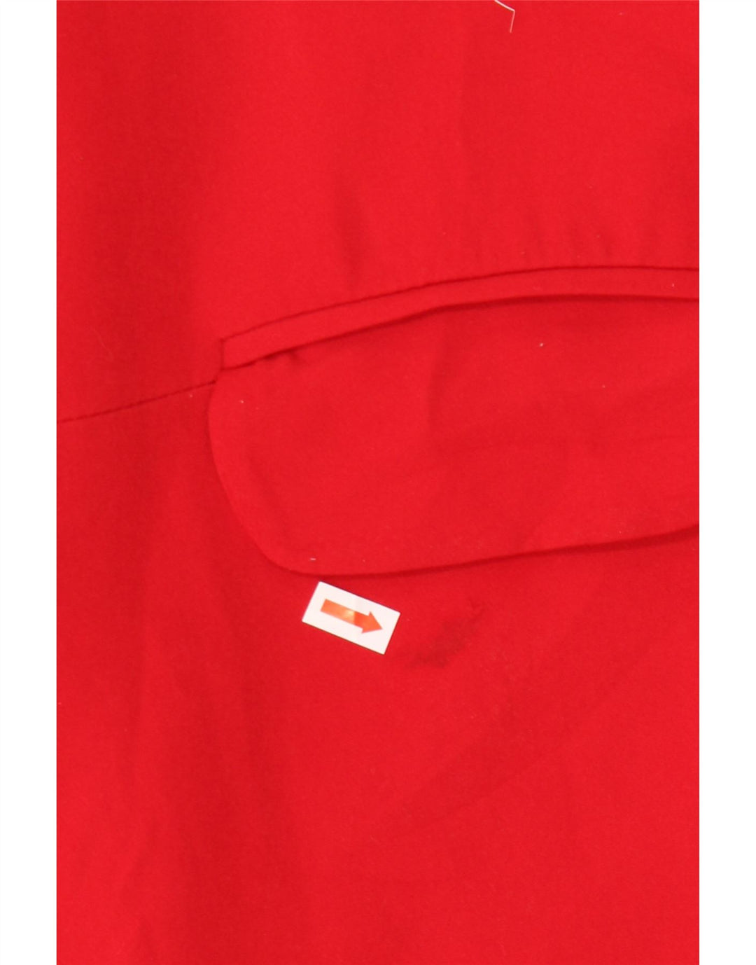 Zara Γυναικείο Ανοιχτό Παλτό UK 6 XS Red Cotton
