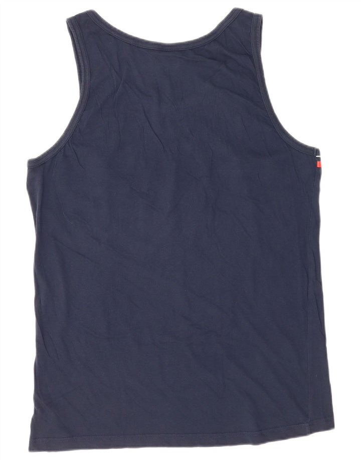 Ανδρικό γιλέκο Champion 2XL Navy Blue ριγέ