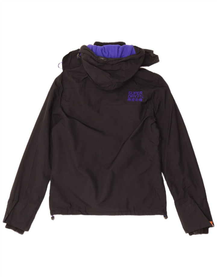 Superdry Γυναικείο Μπουφάν Windbreaker UK 10 Small Black