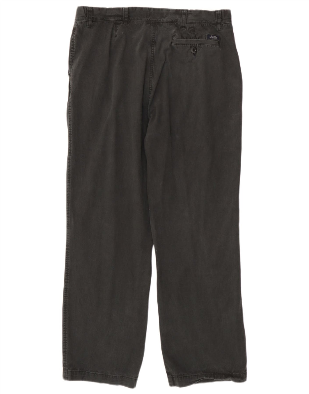 Marks & Spencer Ανδρικό Παντελόνι Chino Straight Blue Harbour W38 L30 Μαύρο