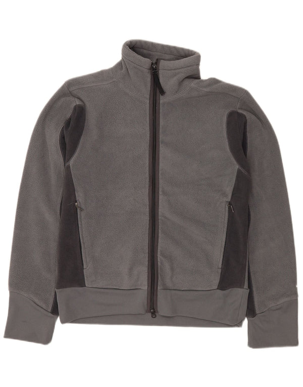 Ανδρικό μπουφάν Nike Fleece UK 36/38 Small Grey Polyester