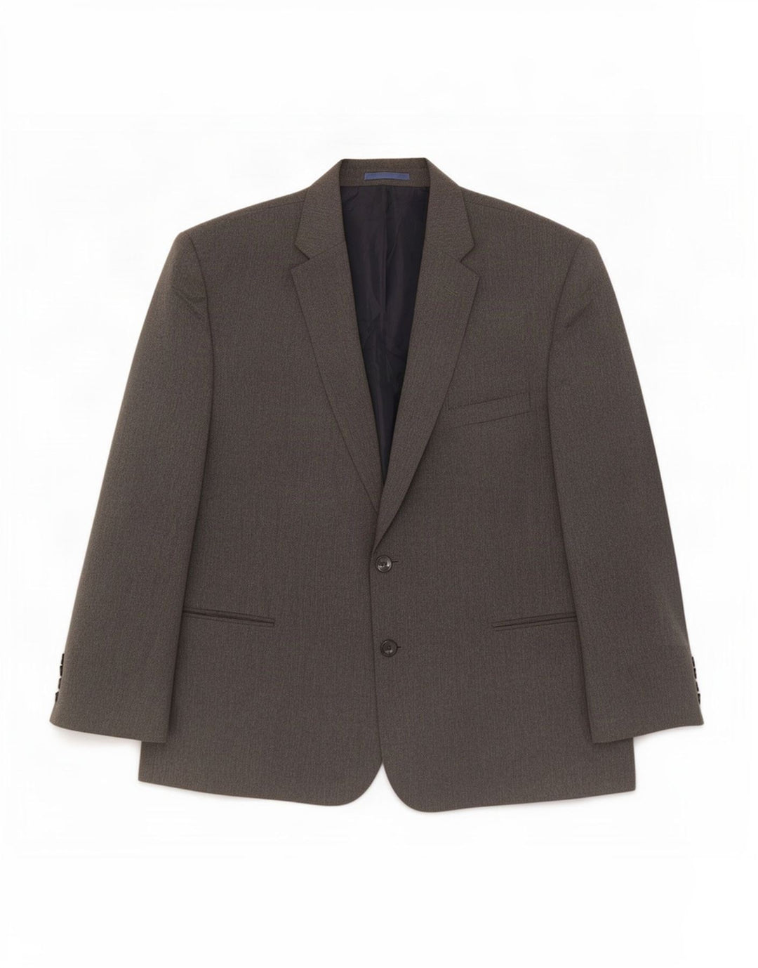Marks & Spencer Ανδρικό μπουφάν σακάκι με 2 κουμπιά UK 48 2XL Grey Polyester