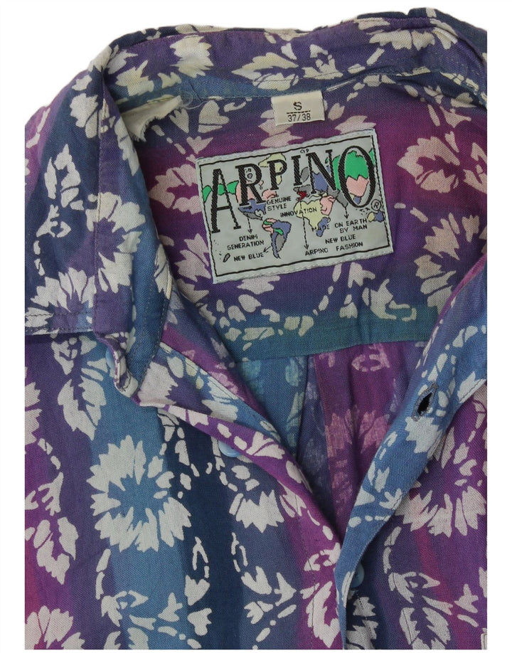 Ανδρικό κοντομάνικο πουκάμισο ARPINO μέγεθος 37/38 Μικρό πολύχρωμο φλοράλ