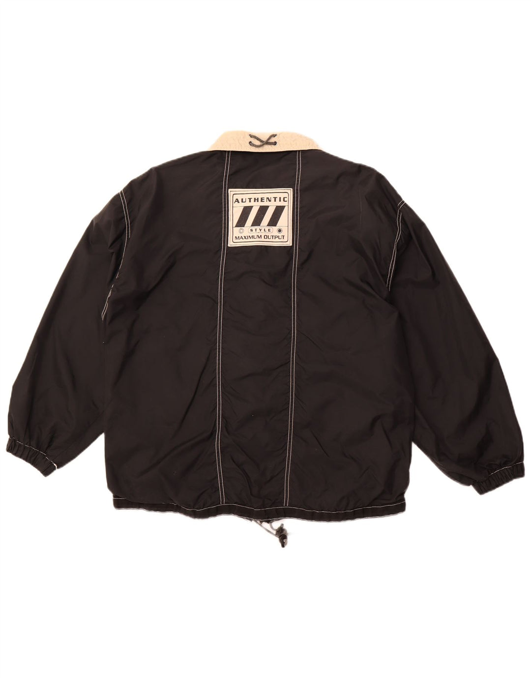 ΑΥΘΕΝΤΙΚΟ Ανδρικό Loose Fit Utility Jacket UK 38 Medium Black