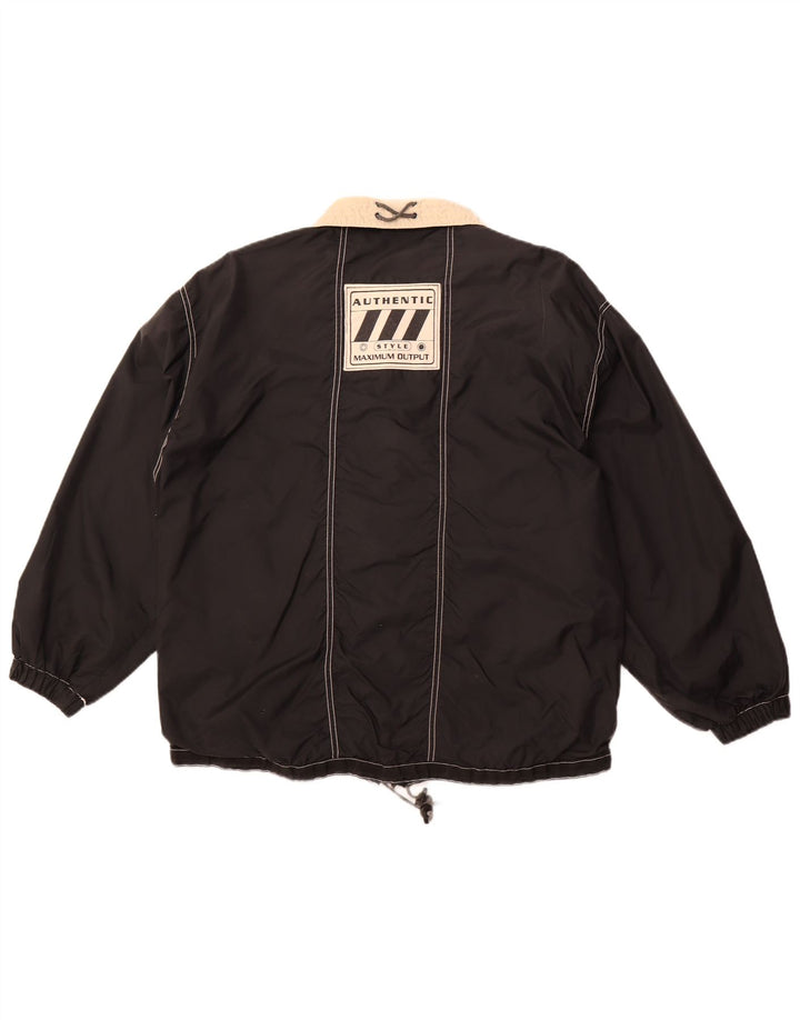 ΑΥΘΕΝΤΙΚΟ Ανδρικό Loose Fit Utility Jacket UK 38 Medium Black