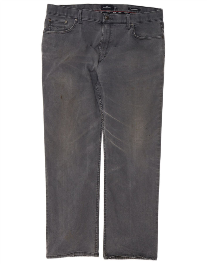 Ανδρικό τζιν Marks & Spencer Blue Harbor Straight W38 L31 Γκρι βαμβακερό