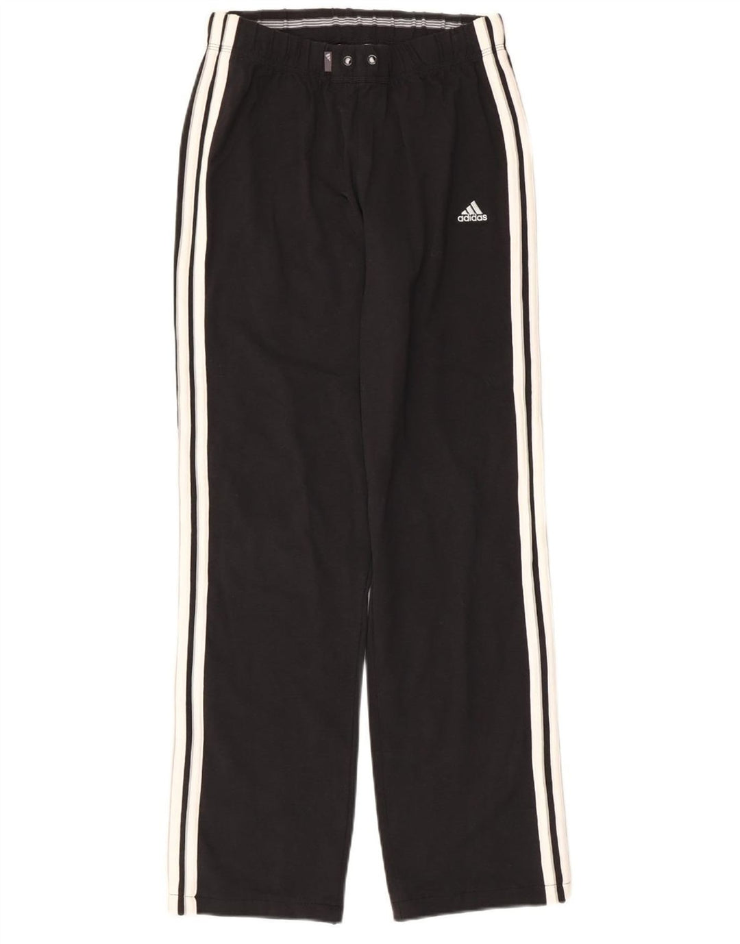 Γυναικεία φόρμα ADIDAS Παντελόνι UK 10 Small Black Cotton