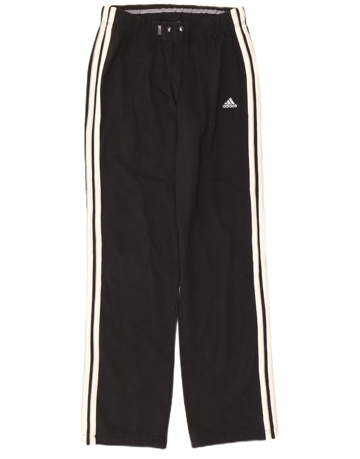 Γυναικεία φόρμα ADIDAS Παντελόνι UK 10 Small Black Cotton