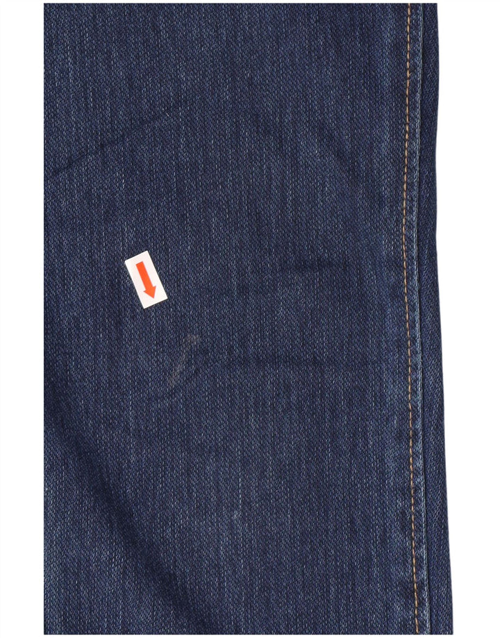 ΓΑΛΛΙΚΗ ΣΥΝΔΕΣΗ Γυναικεία Skinny Jeans UK 10 Small W28 L29 Navy Blue