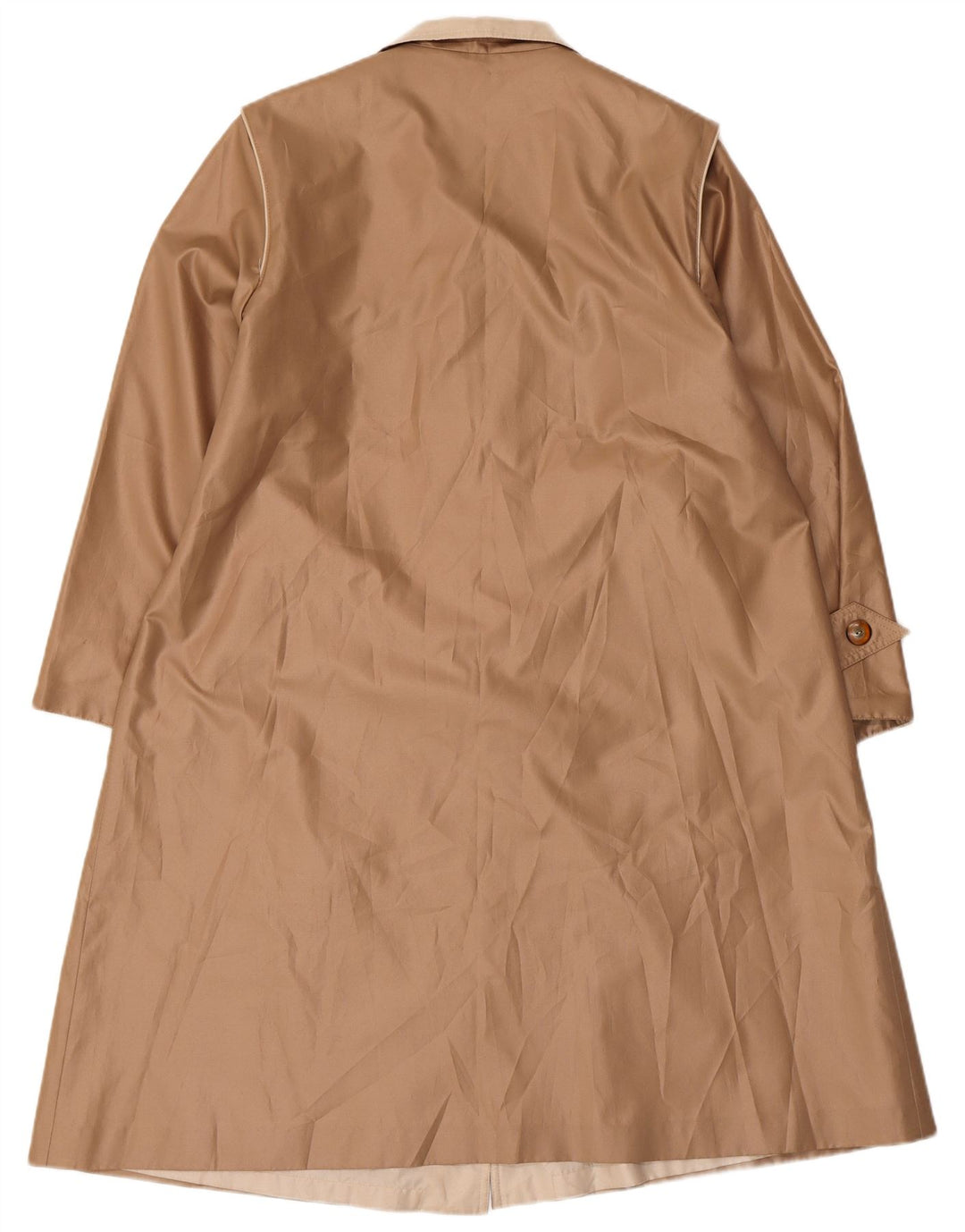 Claude Havrey Γυναικείο Παλτό UK 16 Large Brown Πολυεστέρας