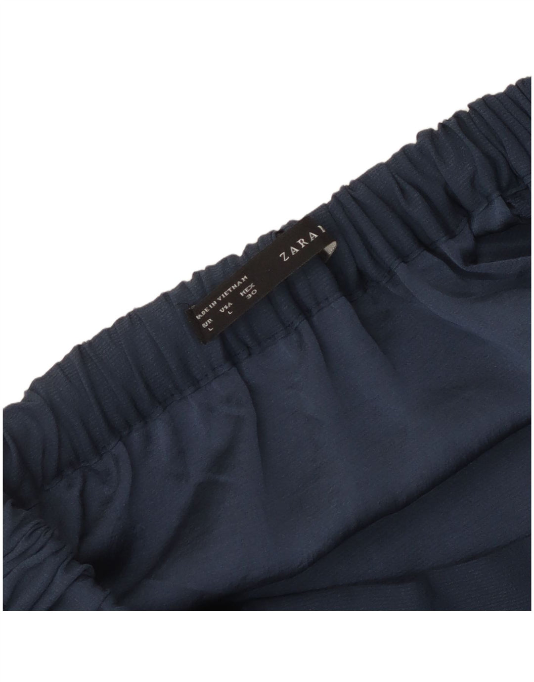 Zara Γυναικεία Φούστα με Flared Μεγάλη W32 Navy Blue