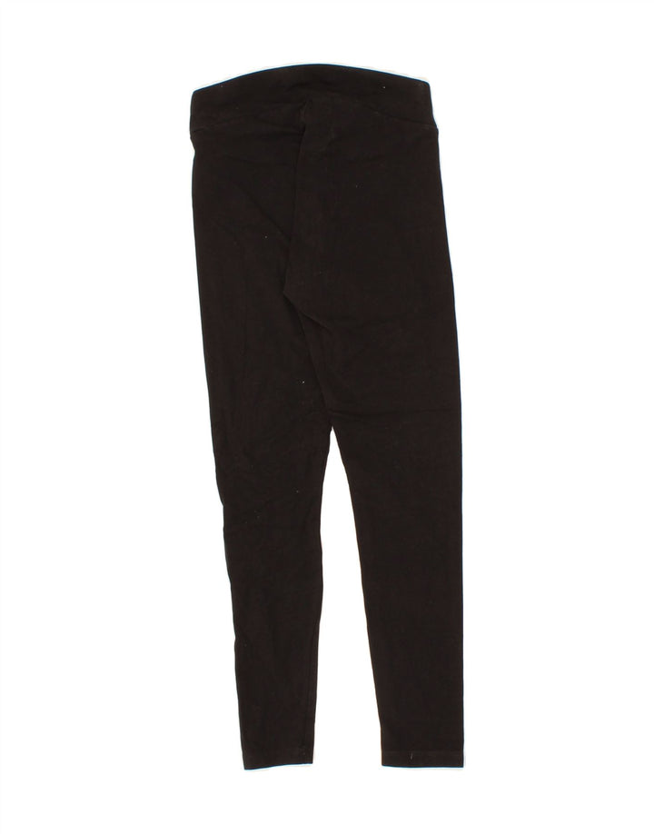 PUMA Womens Leggings UK 8 Small Black Cotton Vintage Puma and Second-Hand Puma from Messina Hembry 