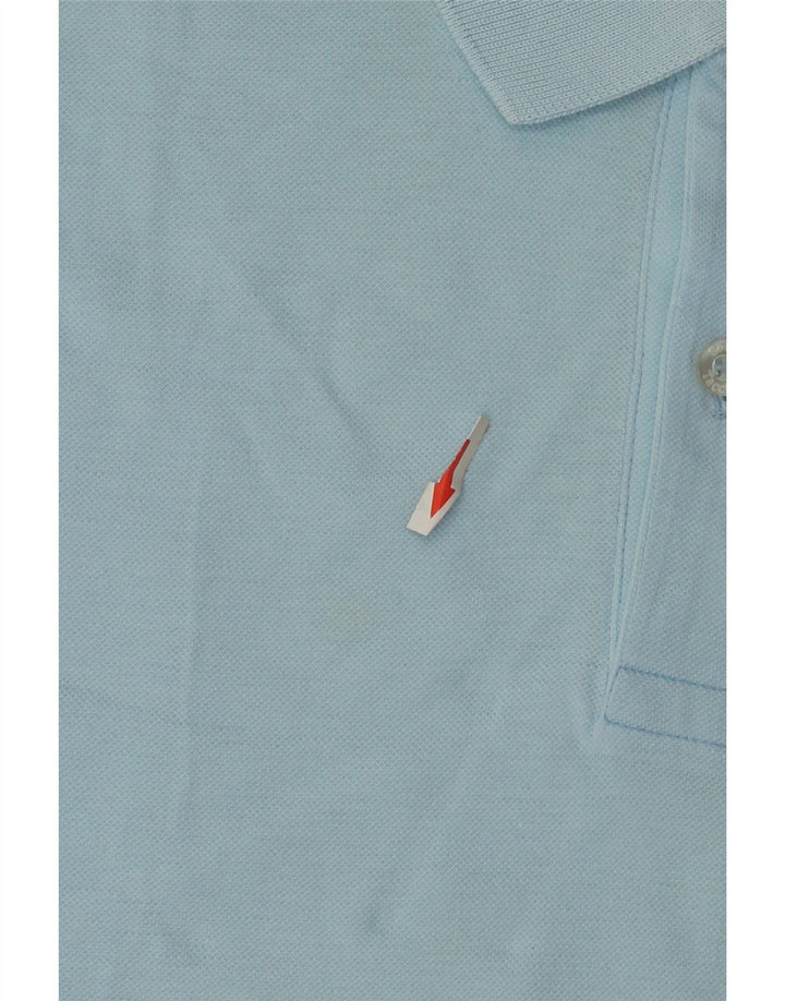 Sergio Tacchini Ανδρικό Πόλο Μπλουζάκι IT 50 Μεσαίο Μπλε Βαμβακερό