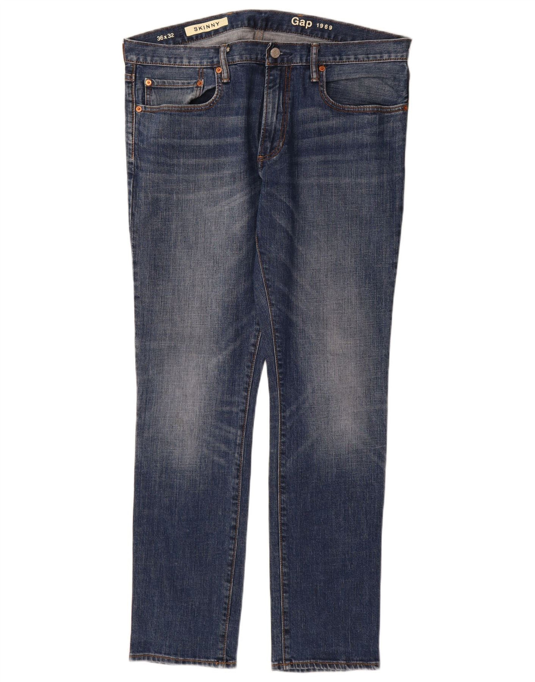 Ανδρικό Skinny Jeans Gap W36 L32 Μπλε βαμβακερό