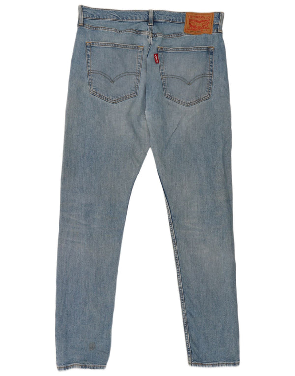 Levi's Mens 512 Lo-Ball Slim Tapered Jeans W34 L33 Blue Cotton