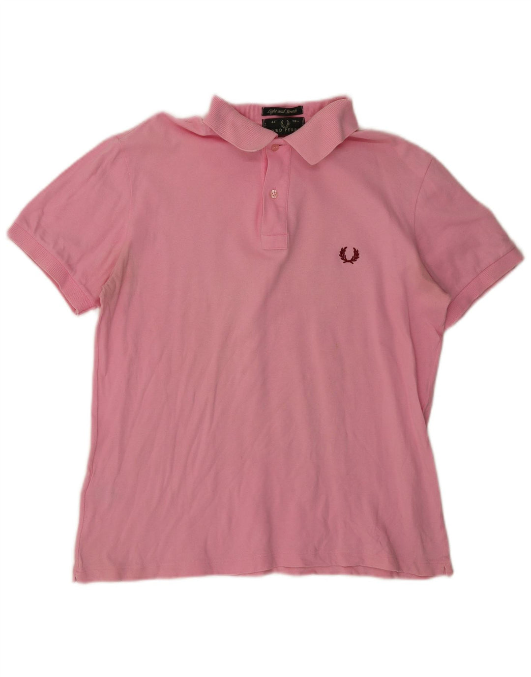 Fred Perry Ανδρικό Πόλο Μπλουζάκι Μεσαίο Ροζ Βαμβακερό